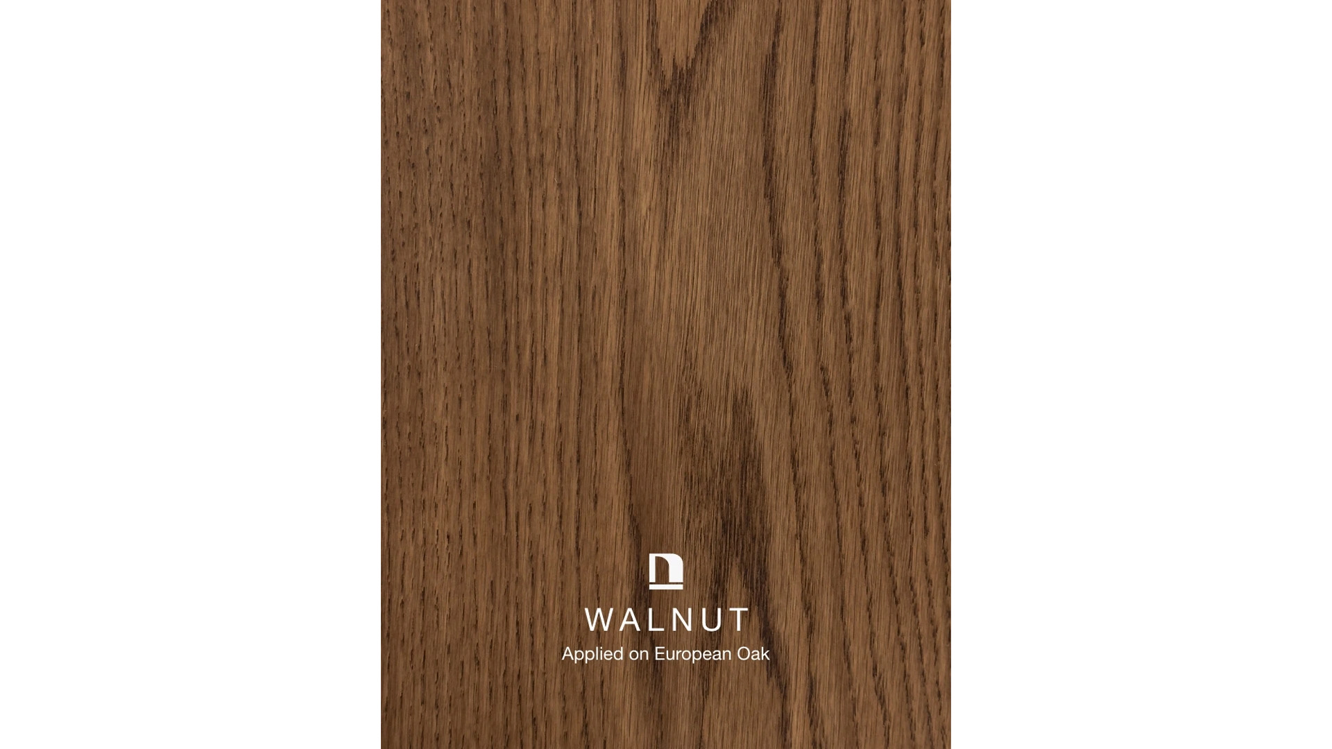 Walnut De kleur Walnut op eikenhout van Natura OneCoat